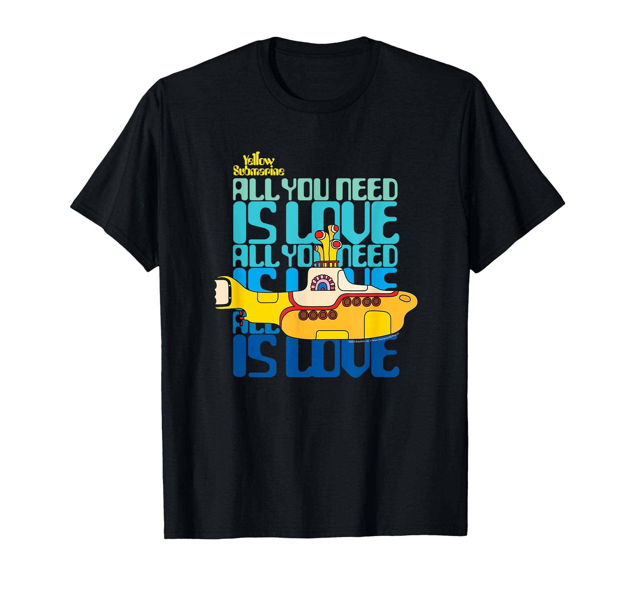 【Mサイズ 】The Beatles Yellow Submarine Tシャツ Mサイズ未使用 】ザ•ビートルズYellow Submarine Tシャツ - メルカリ